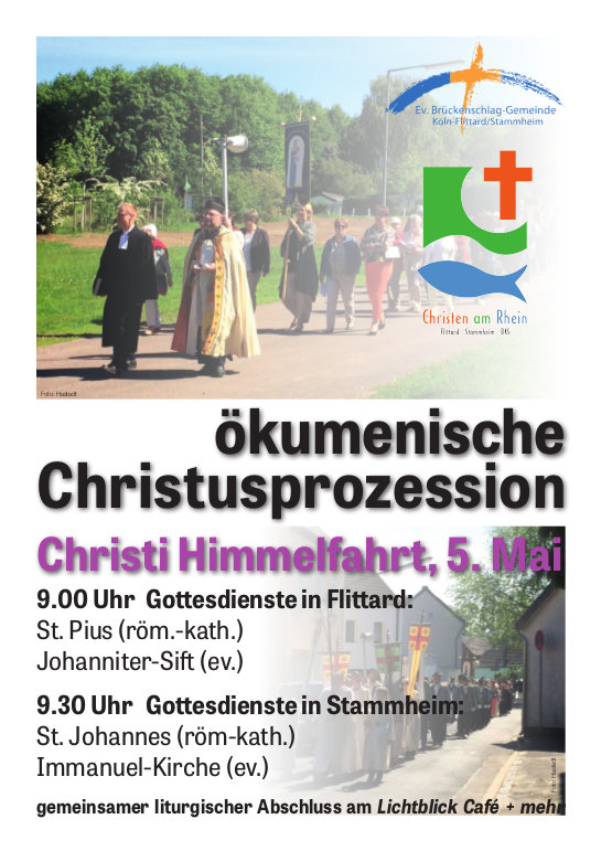 Plakat Christusprozession 2016
